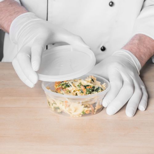 Round Microwaveable Tubs and Lids Retail Pack